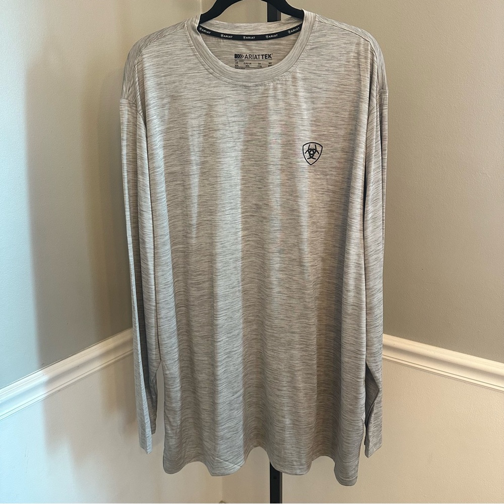 ARIAT MEN'S Charger Muddy Shield T-Shirt-52008 Size XX-Large Long Sleeve -New